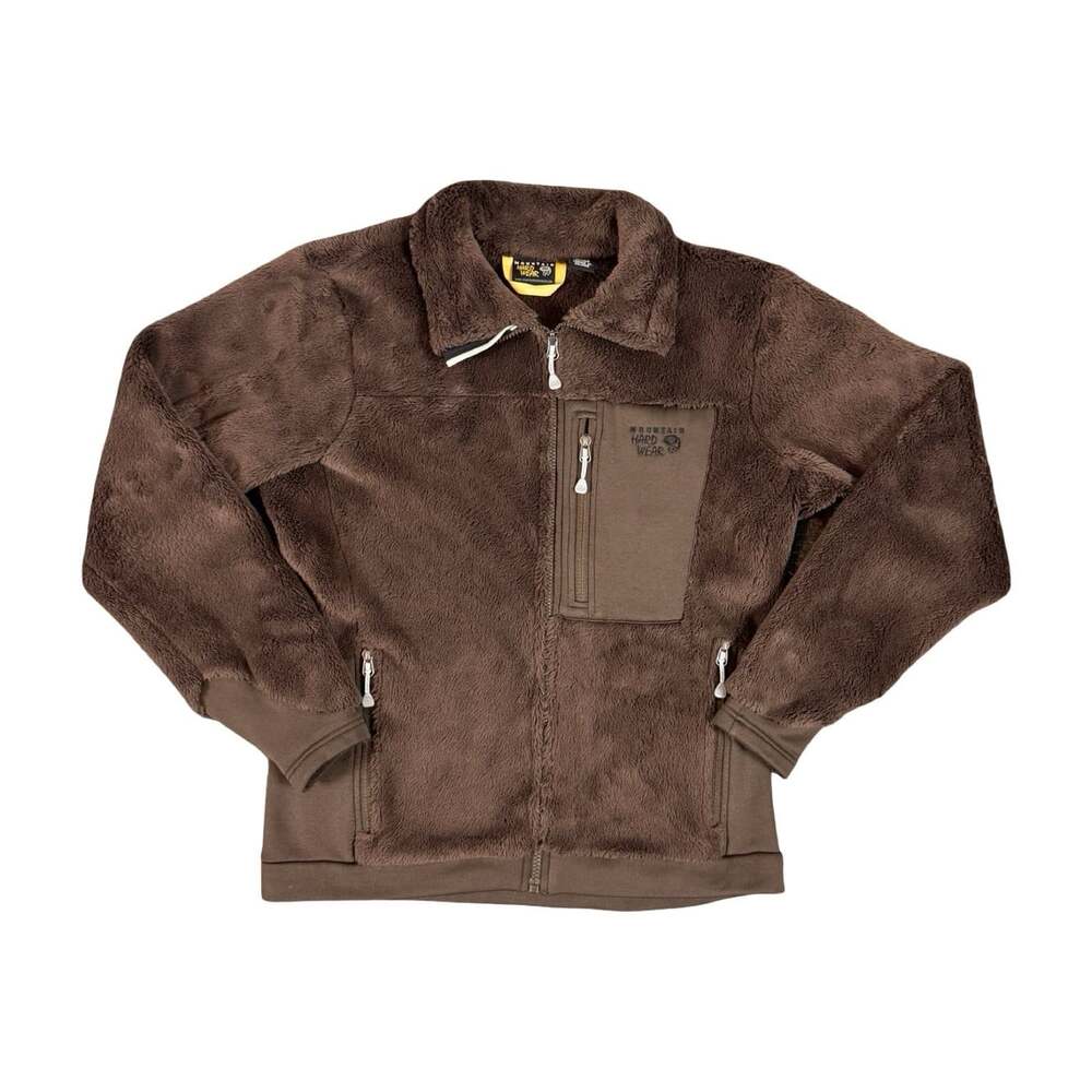 Mountain Hardwear Polartec Thermal Pro Women’s Brown Full Zip Jacket Pockets M